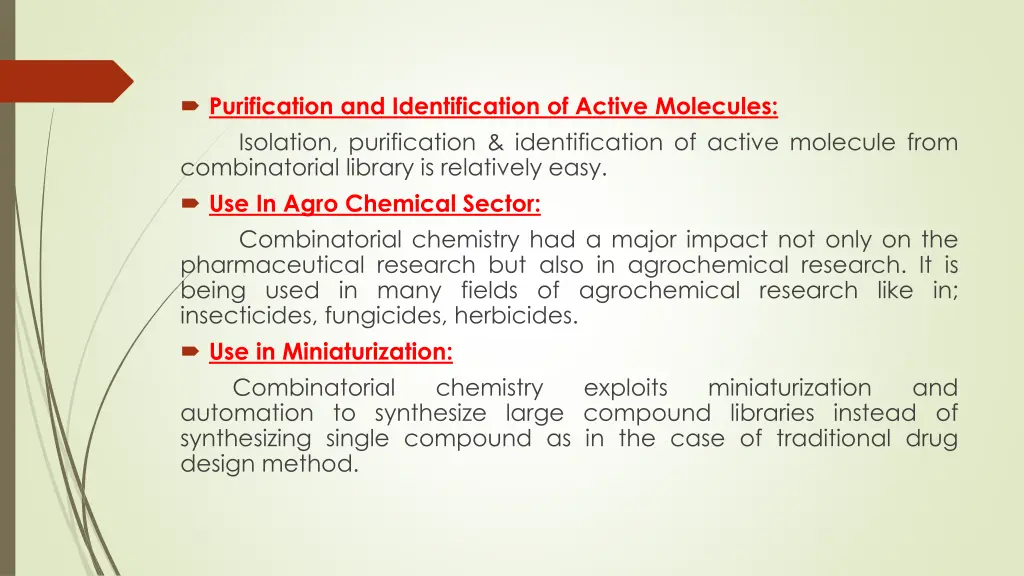 purification and identification of active