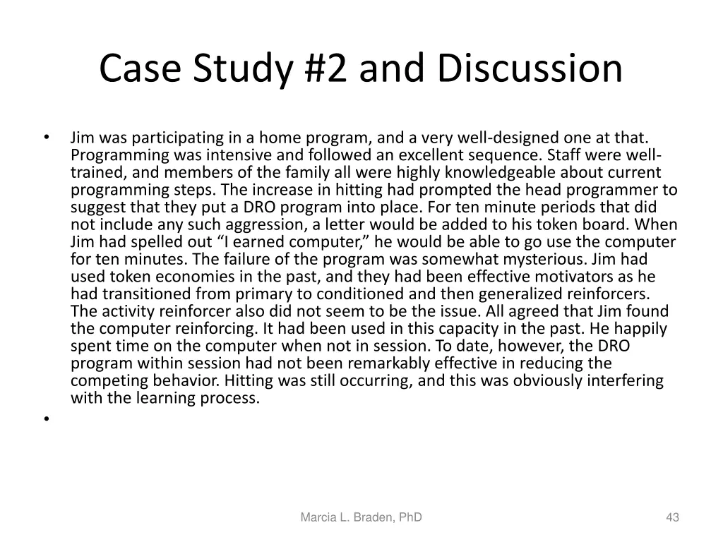 case study 2 and discussion