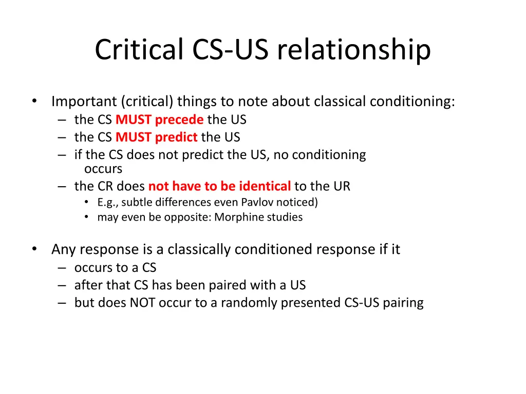 critical cs us relationship