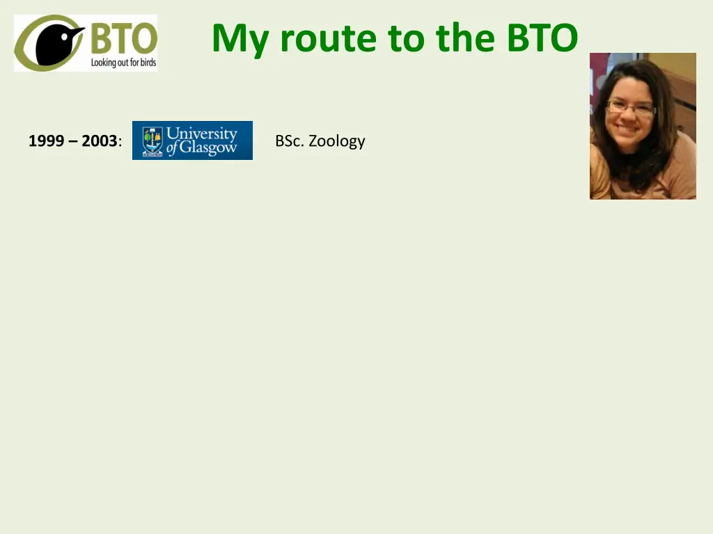 my route to the bto