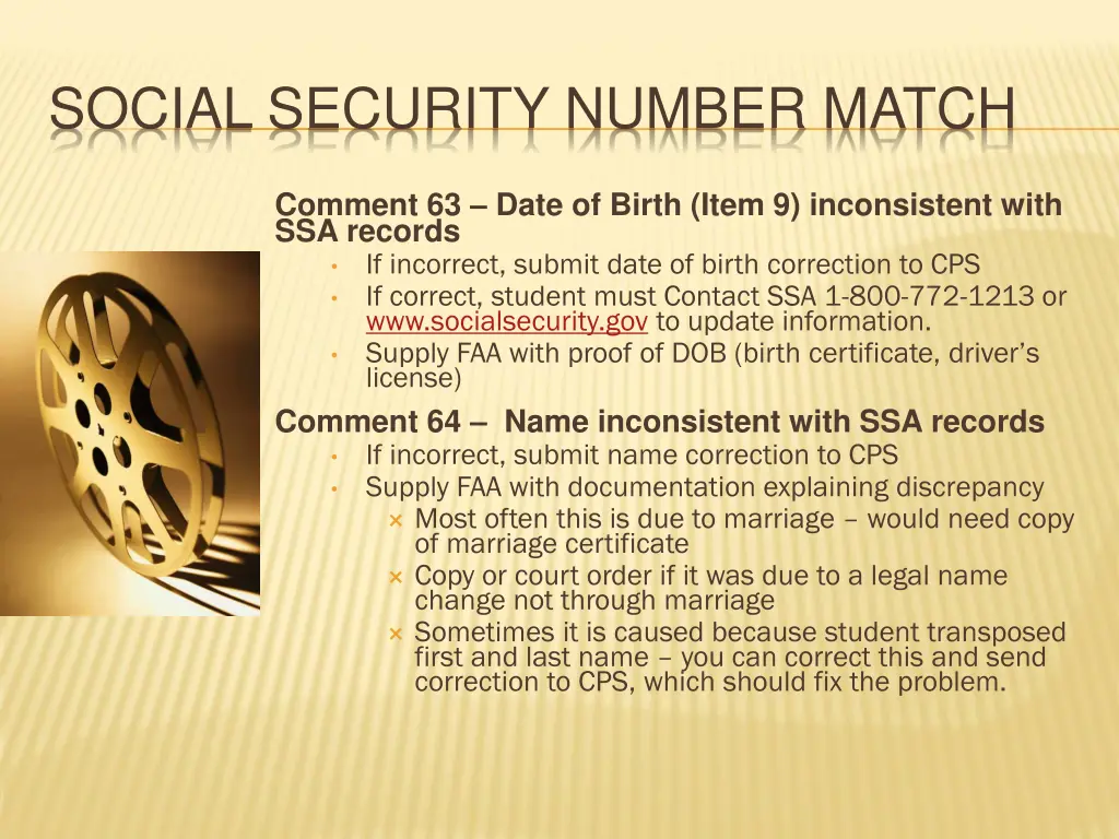 social security number match