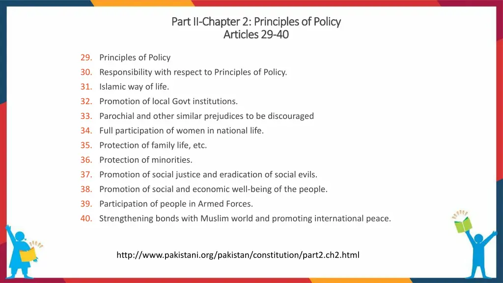 part ii part ii chapter 2 principles of policy