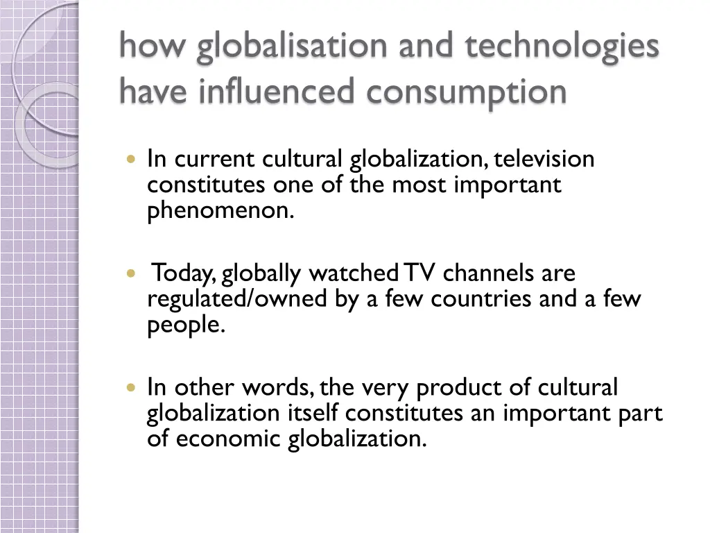 how globalisation and technologies have