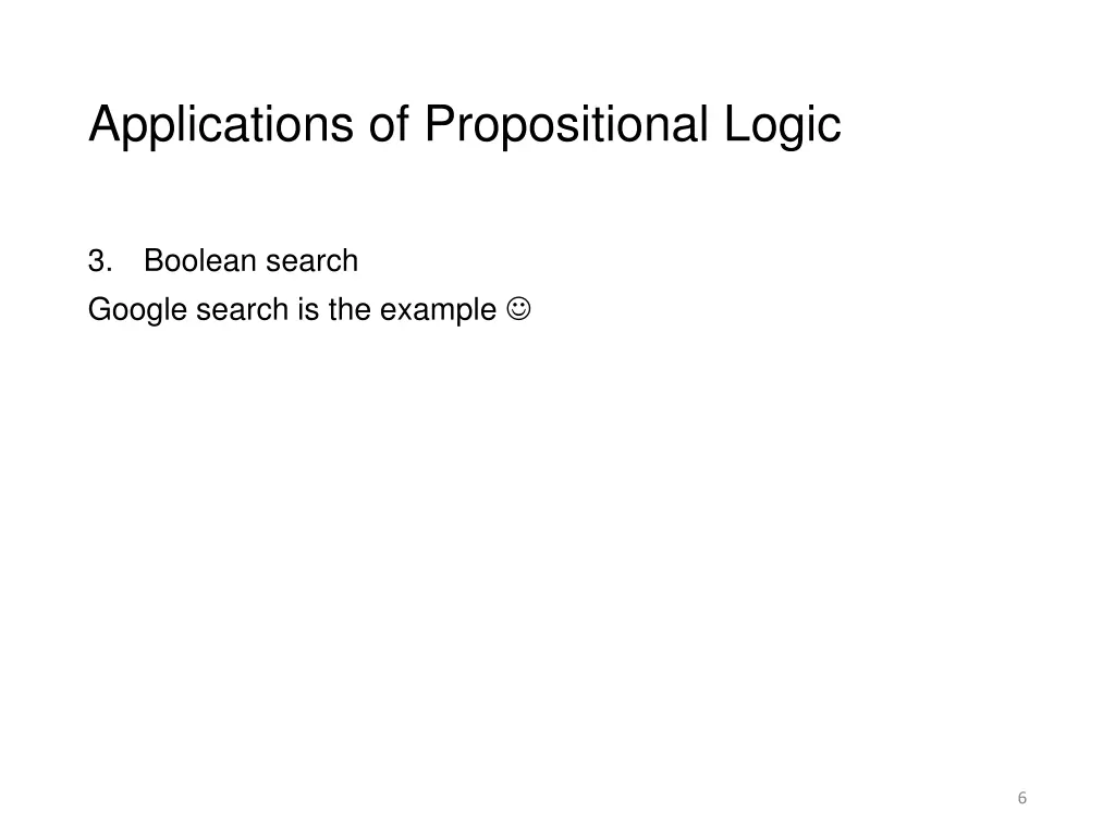 applications of propositional logic 4