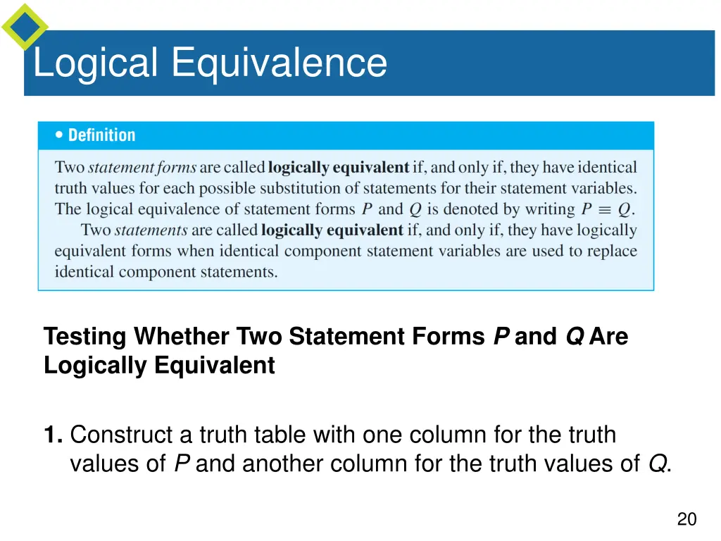 logical equivalence 4