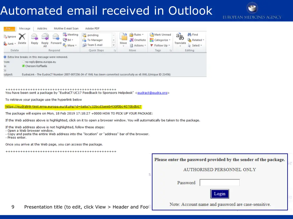 automated email received in outlook 1