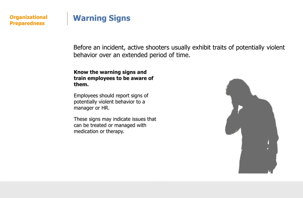 warning signs