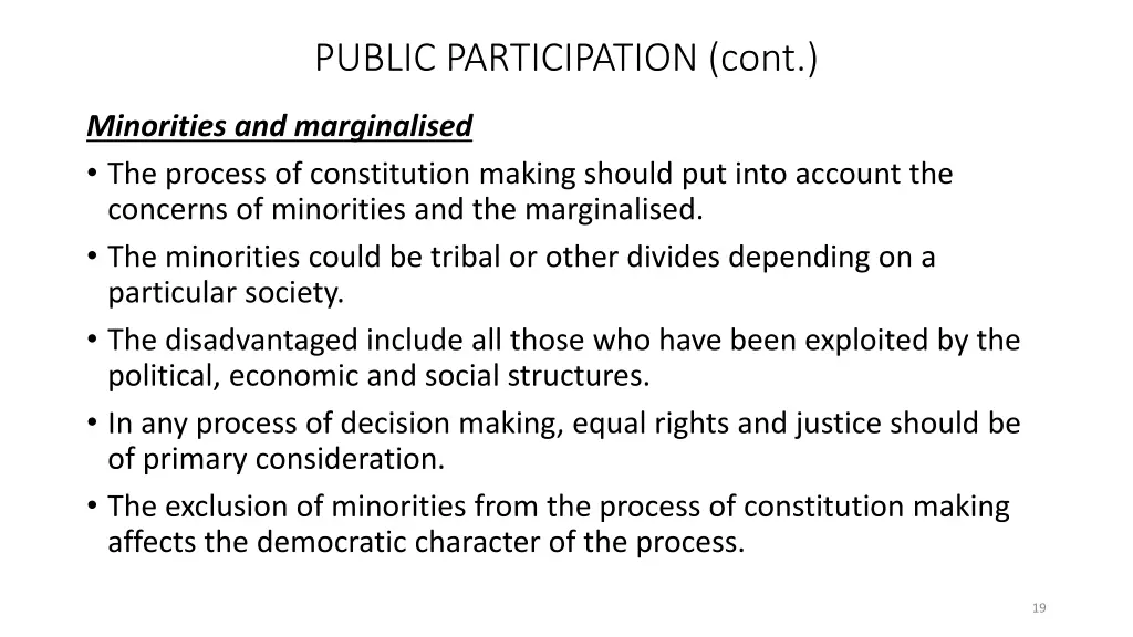 public participation cont 13