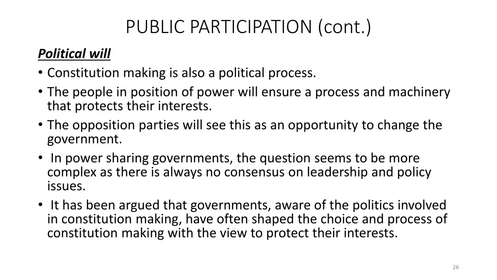 public participation cont 17