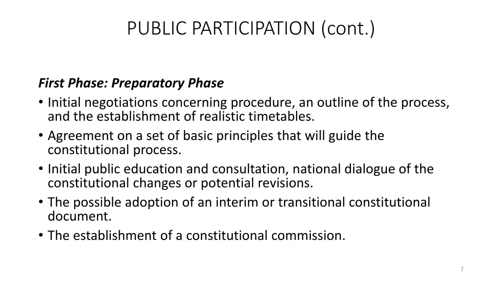 public participation cont 3