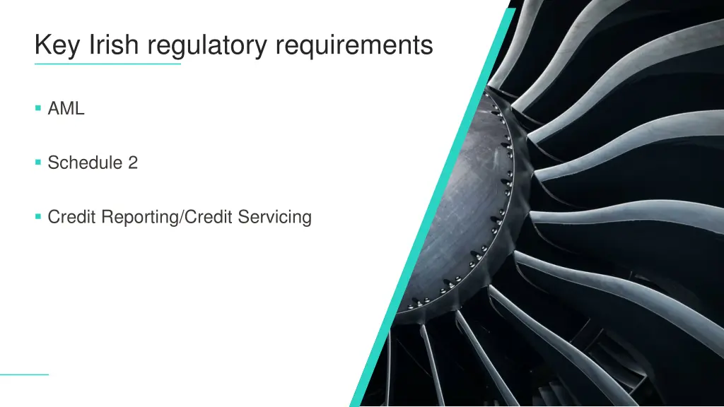 key irish regulatory requirements