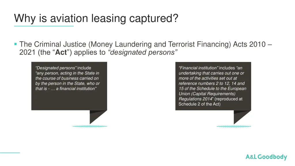 why is aviation leasing captured