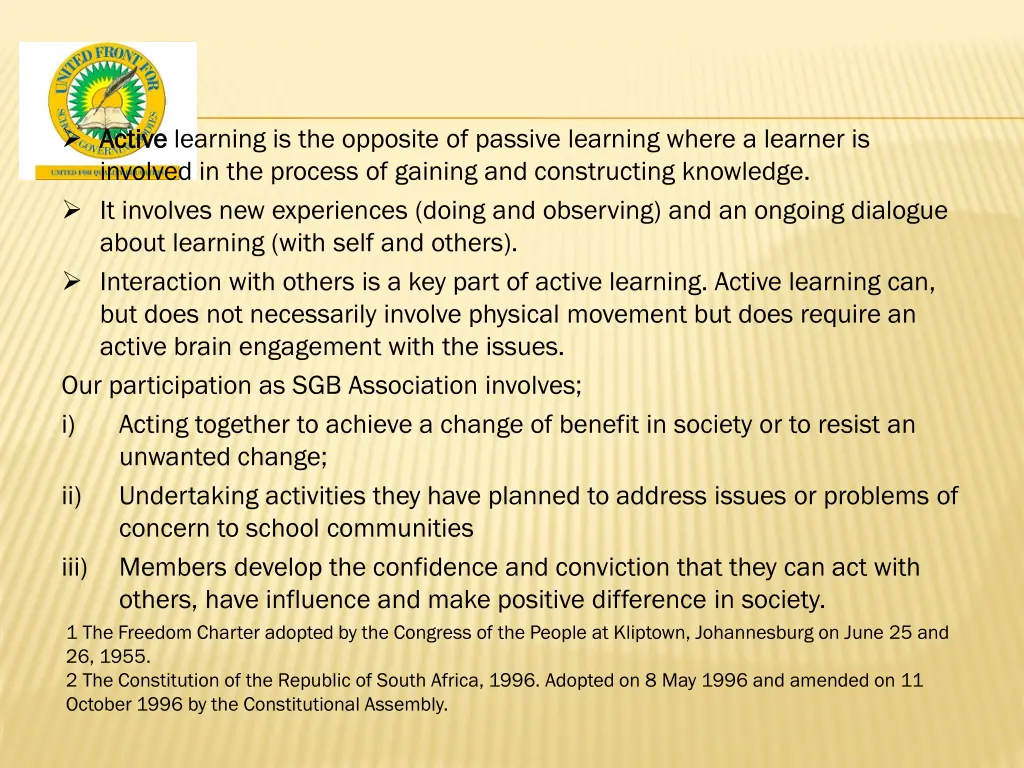 active active learning is the opposite of passive