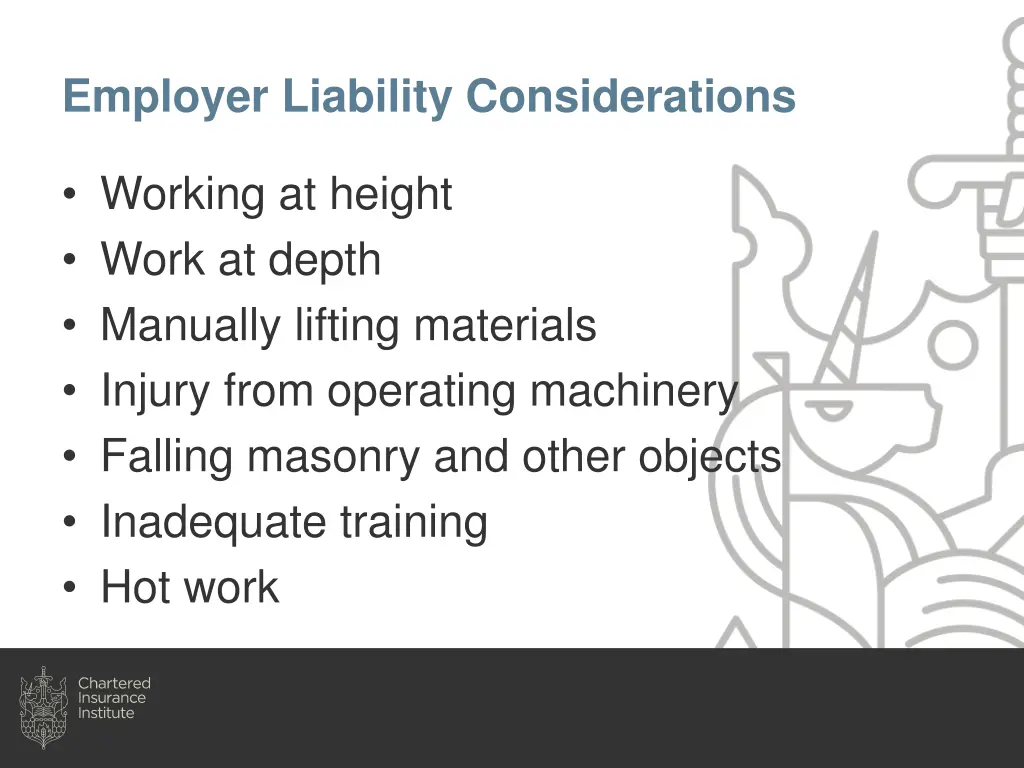 employer liability considerations 1