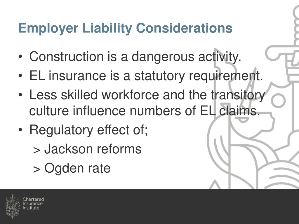 employer liability considerations