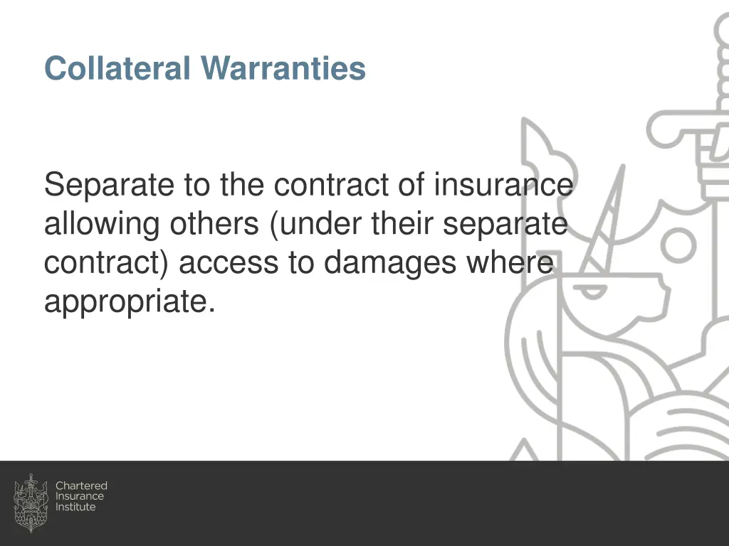 collateral warranties