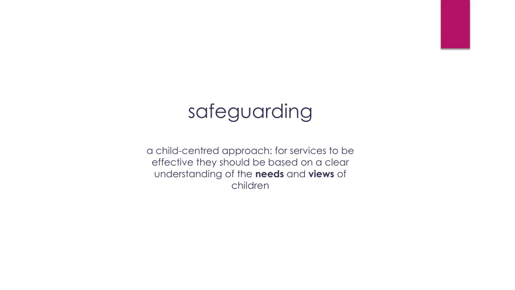 safeguarding