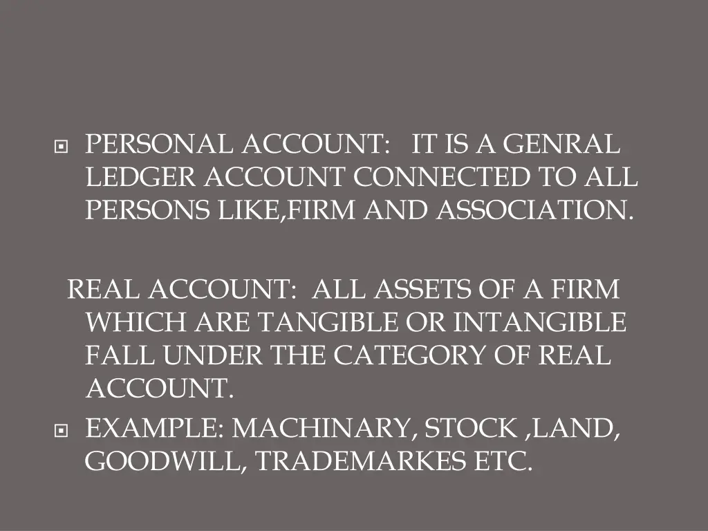 personal account it is a genral ledger account