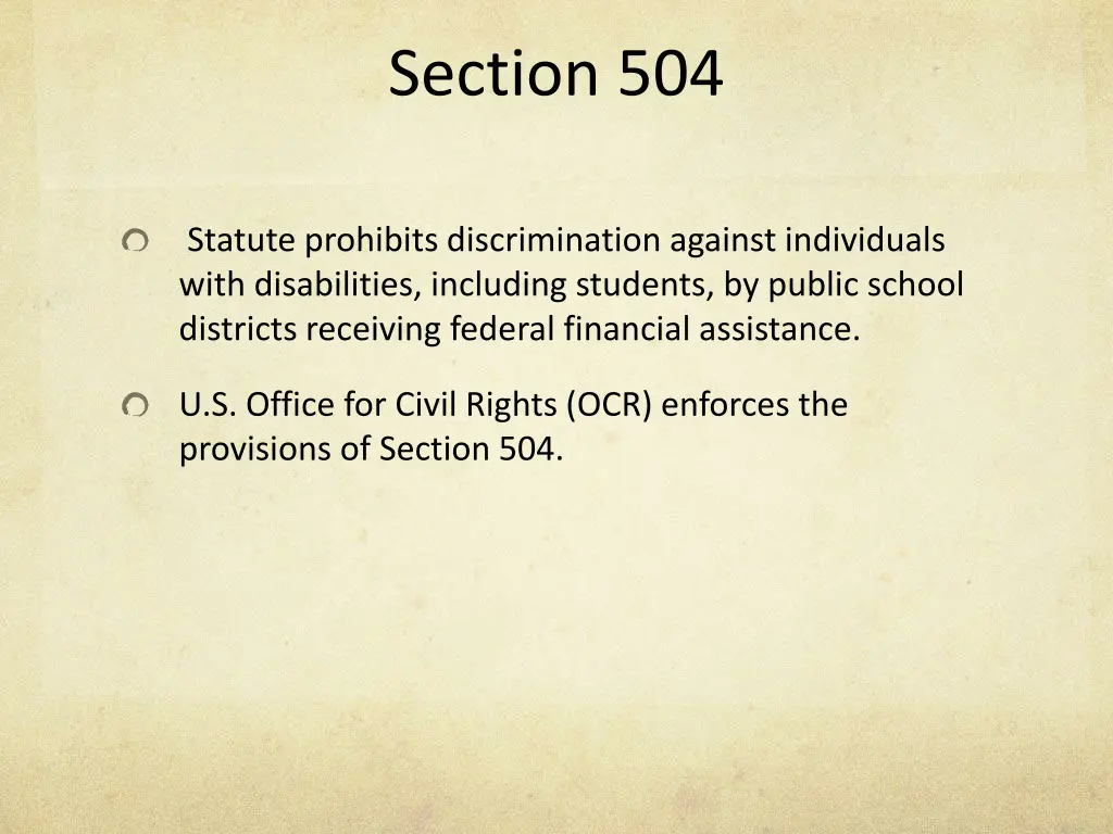 section 504