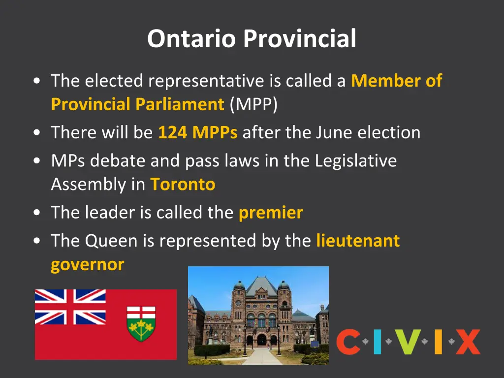 ontario provincial