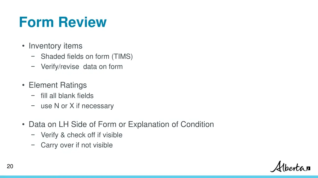 form review