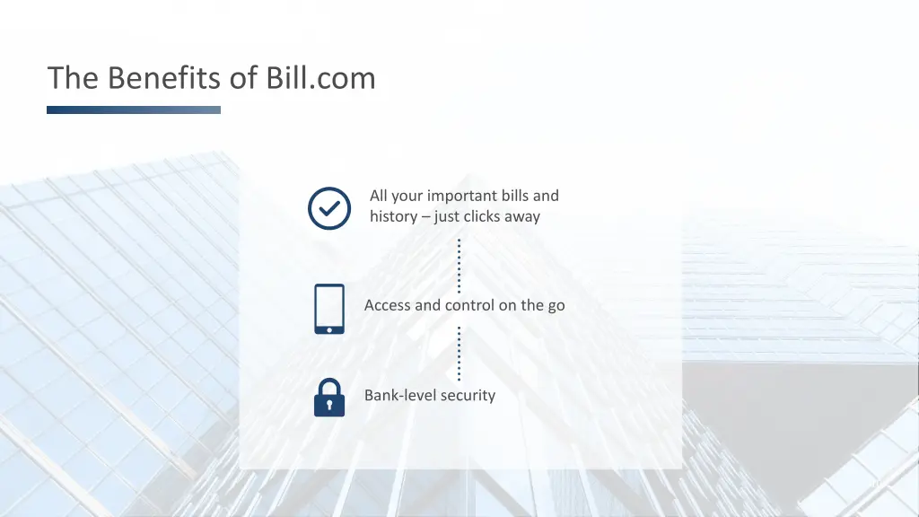 the benefits of bill com