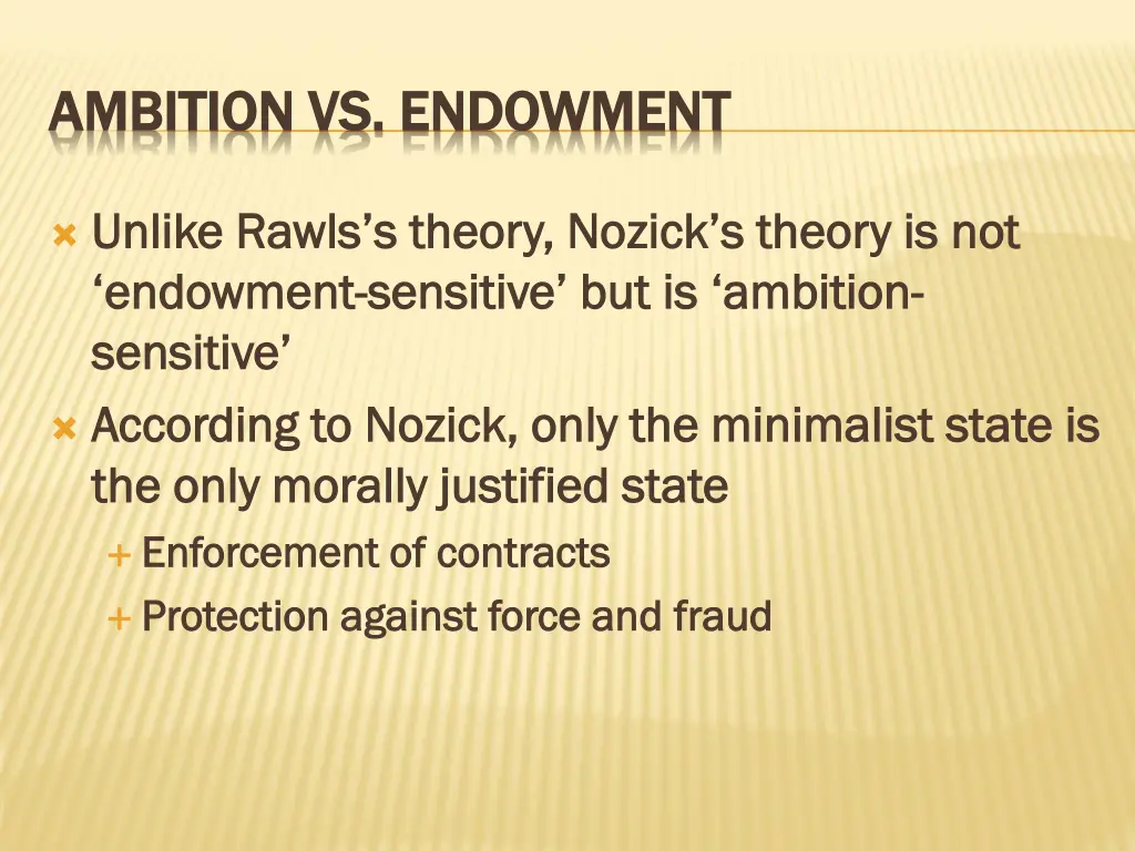 ambition vs endowment ambition vs endowment