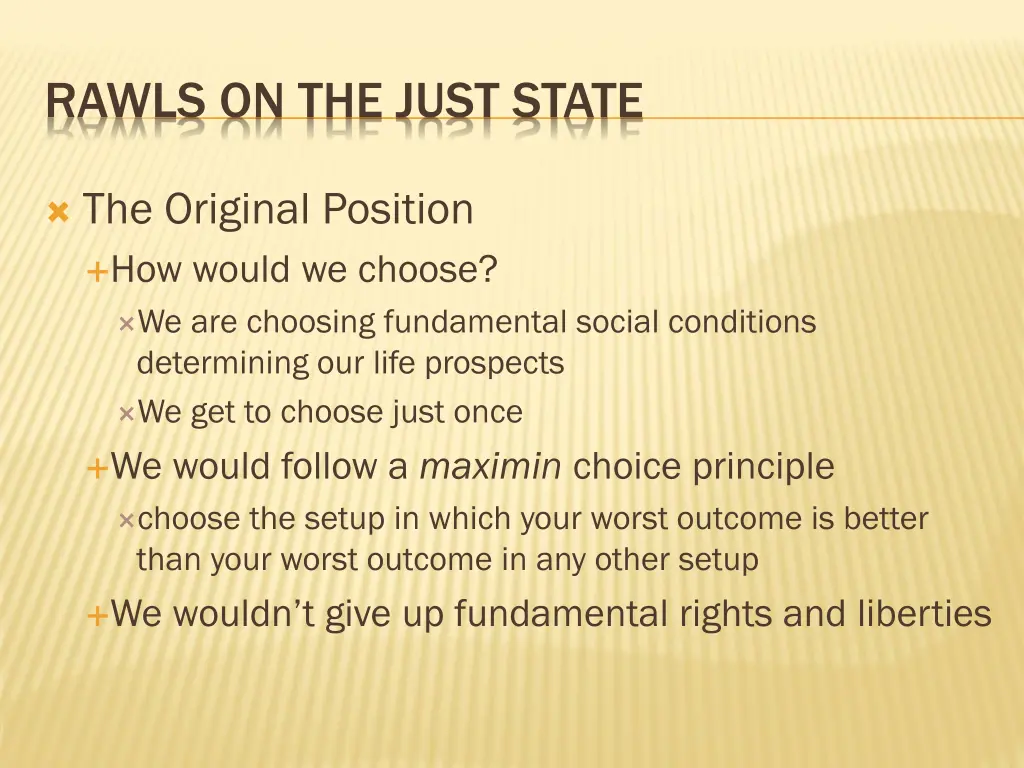 rawls on the just state 3