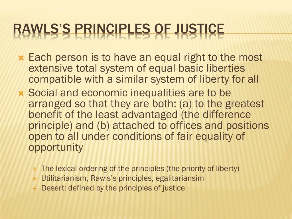 rawls s principles of justice