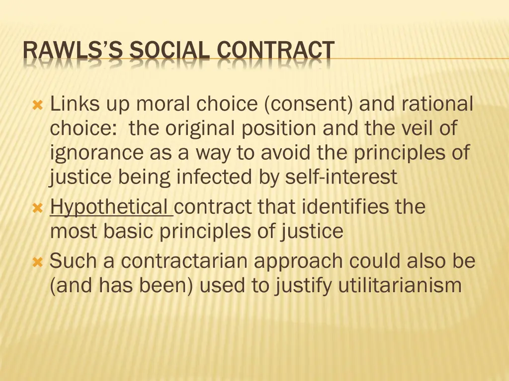 rawls s social contract