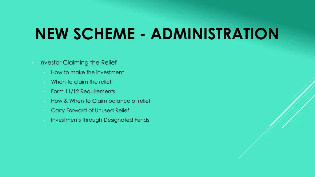 new scheme administration 1