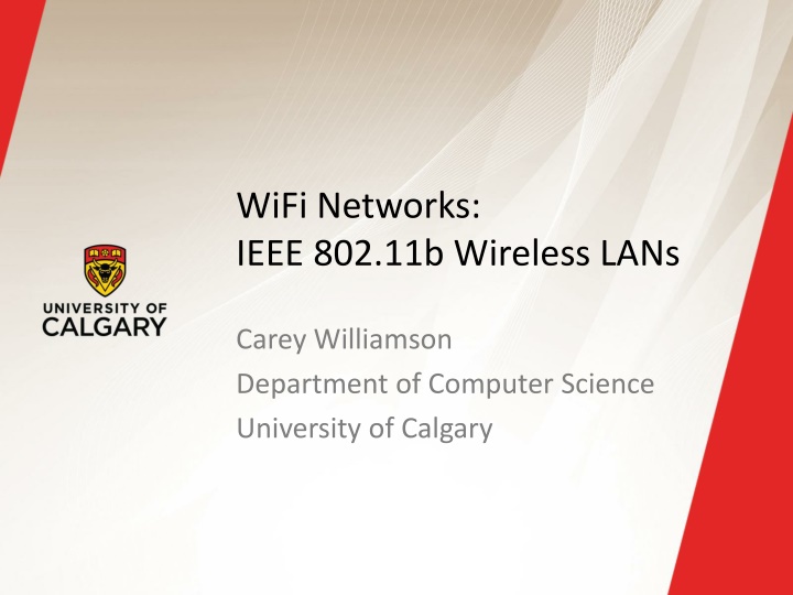 wifi networks ieee 802 11b wireless lans