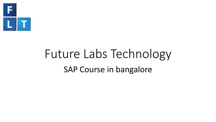 future labs technology sap course in bangalore