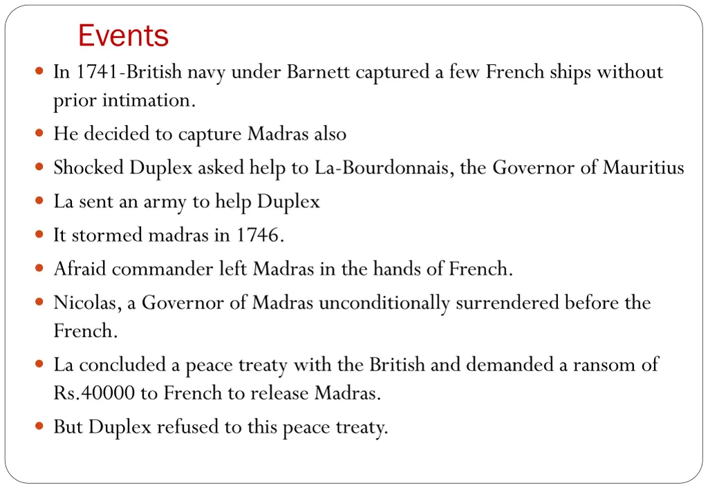 events in 1741 british navy under barnett