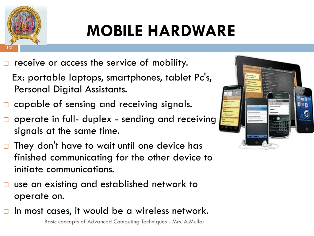 mobile hardware