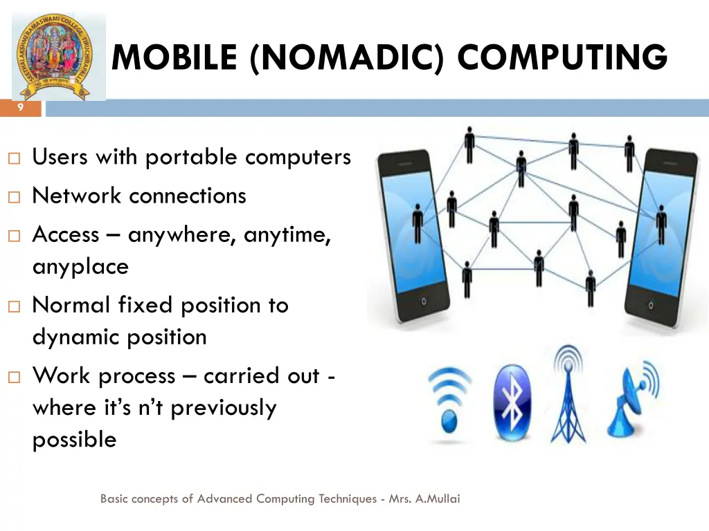 mobile nomadic computing