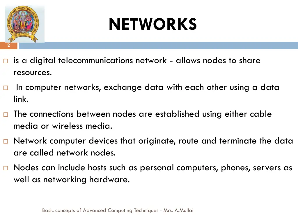 networks