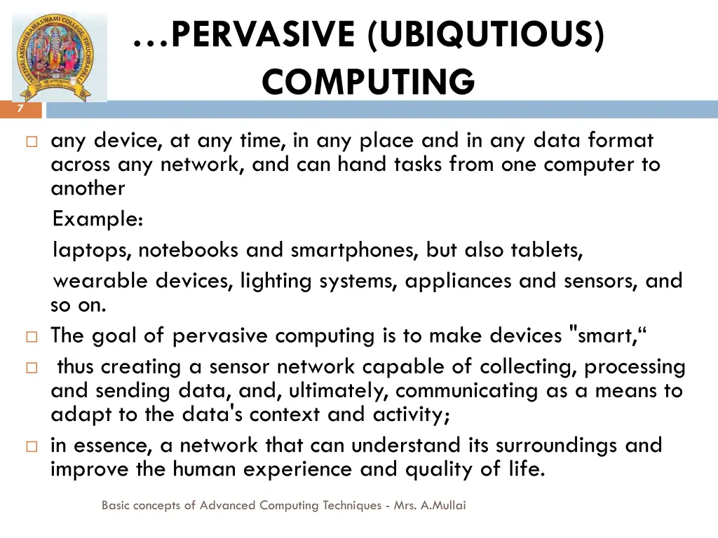 pervasive ubiqutious computing 2