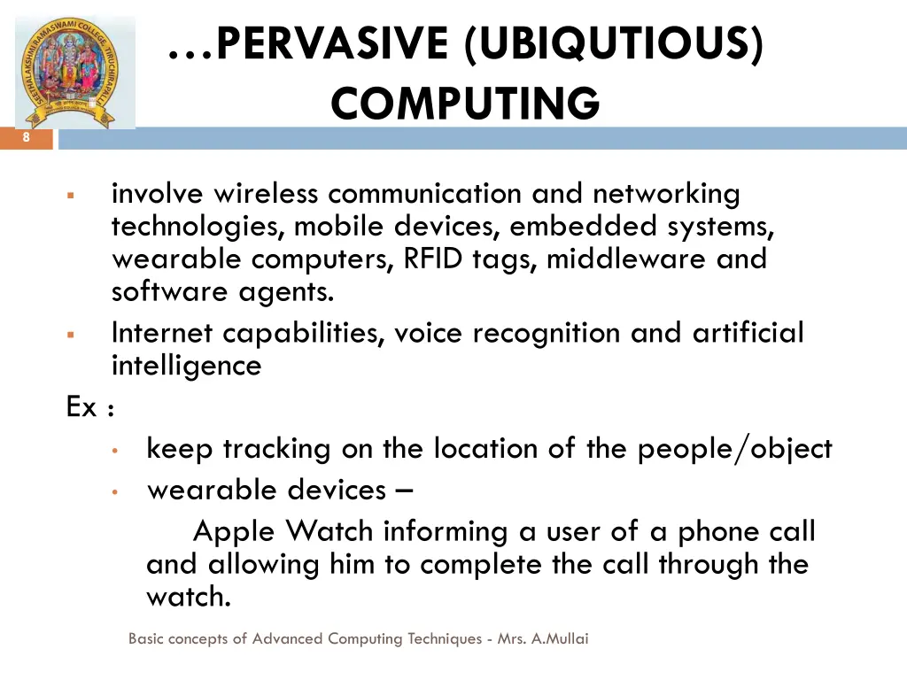 pervasive ubiqutious computing 3