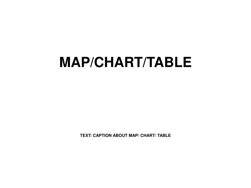 map chart table