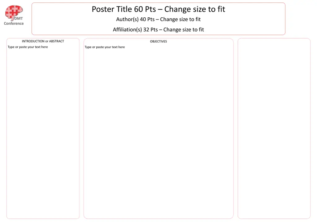 poster title 60 pts change size to fit author 1