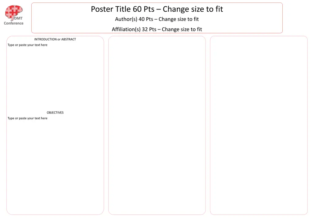 poster title 60 pts change size to fit author