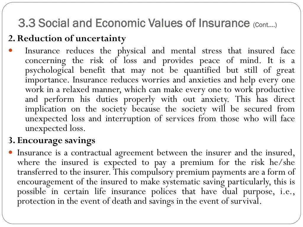 3 3 social and economic values of insurance 1