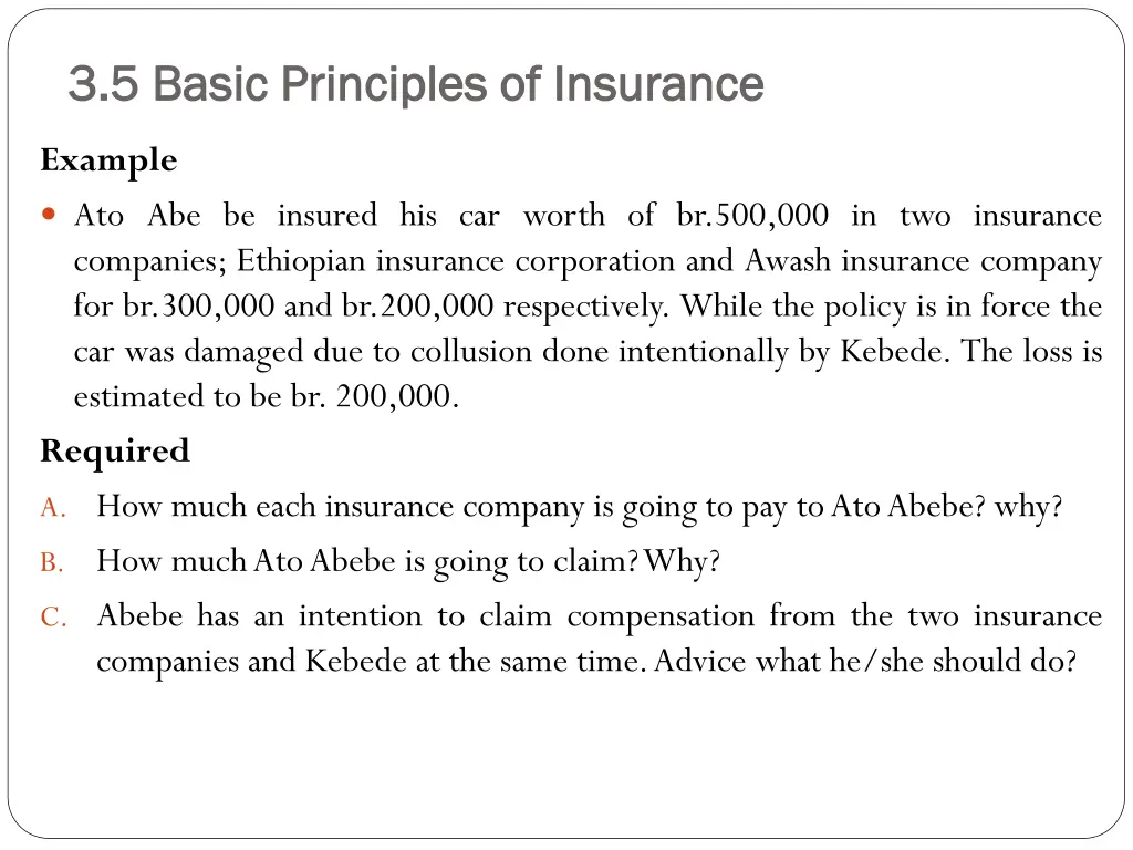 3 5 basic principles of insurance 3 5 basic 6