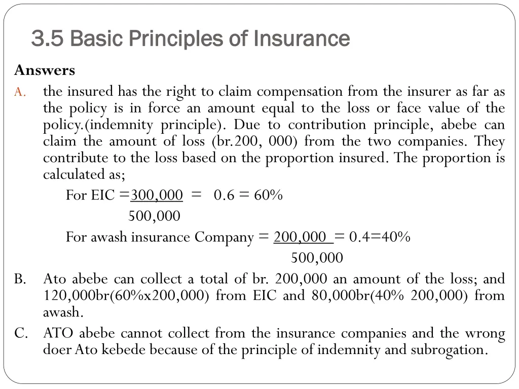 3 5 basic principles of insurance 3 5 basic 7