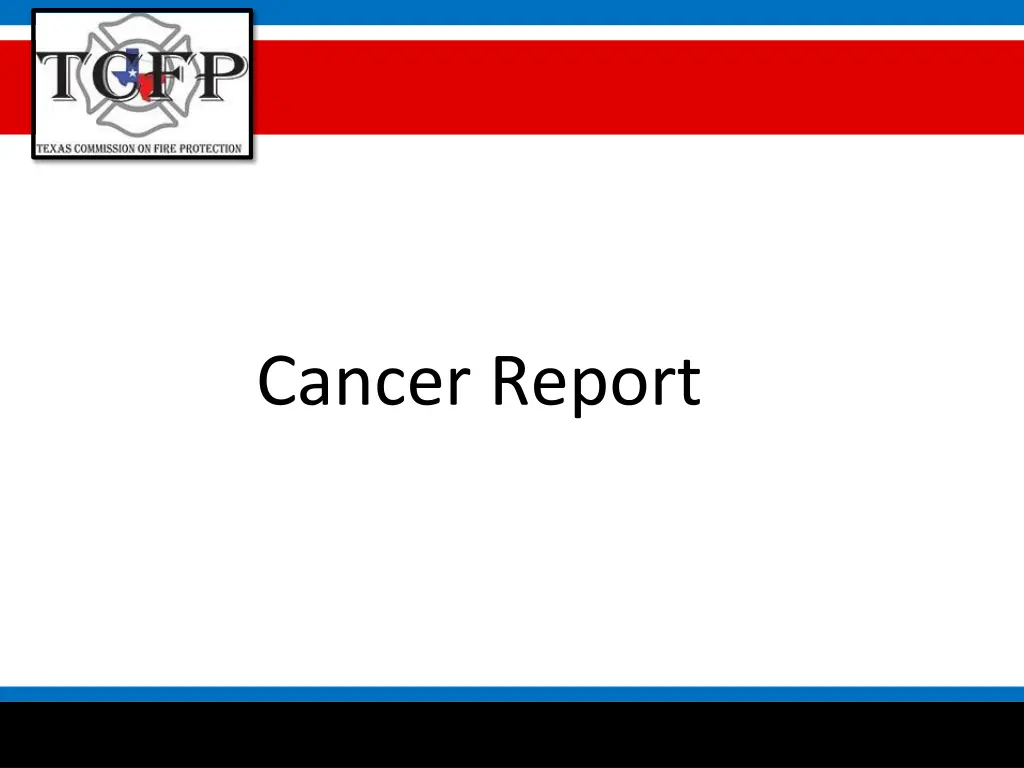 cancer report