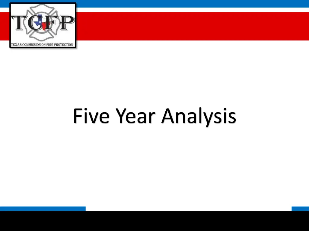 five year analysis