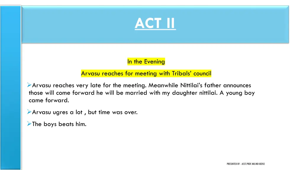 act ii