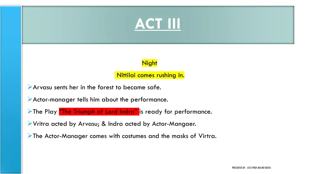 act iii 2