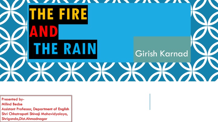 the fire and the rain